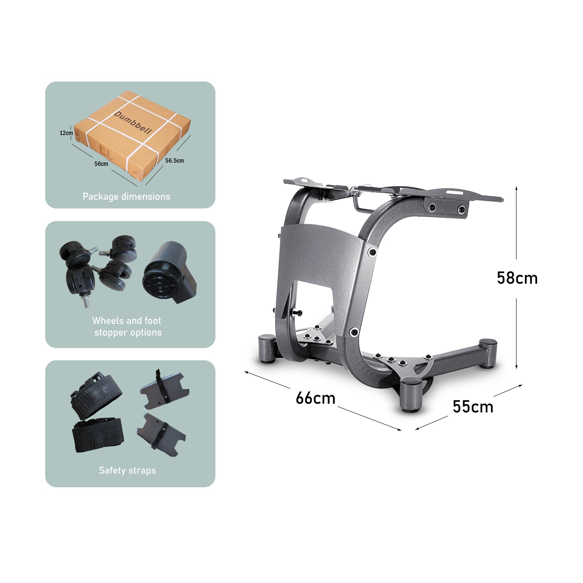 Adjustable Dumbbell Stand